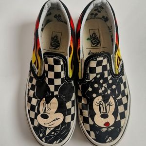Disney slip on vans